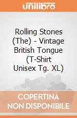 Rolling Stones (The) - Vintage British Tongue (T-Shirt Unisex Tg. XL) gioco