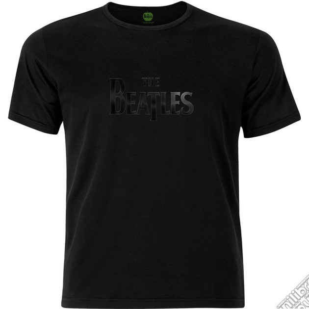 Beatles (The): Drop T Logo Black (T-Shirt Unisex Tg. S) gioco