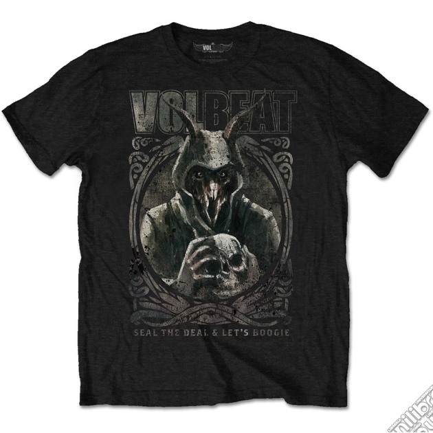 Volbeat - Goat With Skull (T-Shirt Unisex Tg. S) gioco di Rock Off
