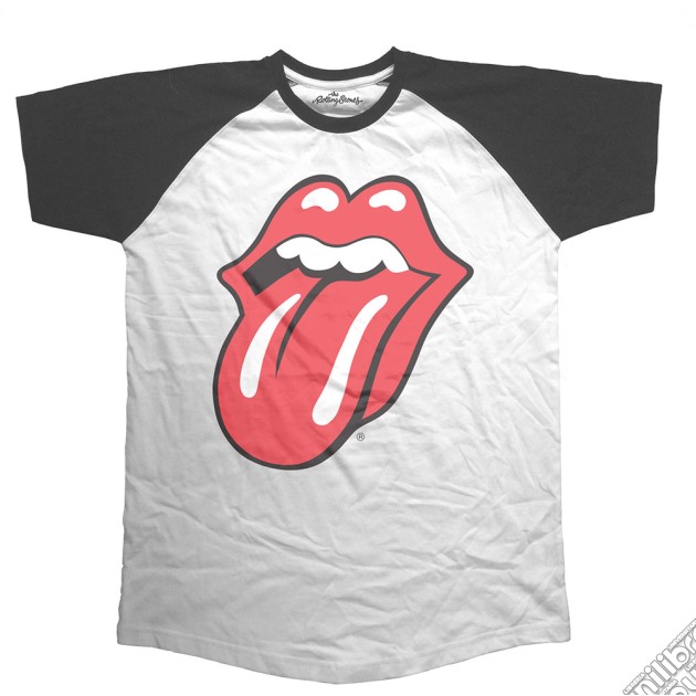 Rolling Stones (The) - Raglan Baseball Classic Tongue (Maglia Manica Lunga Unisex Tg. M) gioco