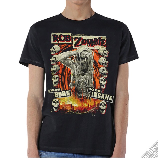 Rob Zombie - Born To Go Insane (T-Shirt Unisex Tg. 2XL) gioco