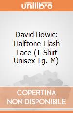 David Bowie: Halftone Flash Face (T-Shirt Unisex Tg. M) gioco