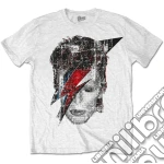David Bowie: Rock Off - Halftone Flash Face (T-Shirt Unisex Tg. L) giochi