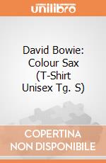 David Bowie: Colour Sax (T-Shirt Unisex Tg. S) gioco