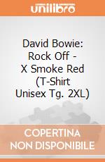 David Bowie: Rock Off - X Smoke Red (T-Shirt Unisex Tg. 2XL) giochi