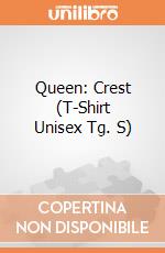 Queen: Crest (T-Shirt Unisex Tg. S) gioco