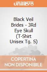 Black Veil Brides - 3Rd Eye Skull (T-Shirt Unisex Tg. S) gioco