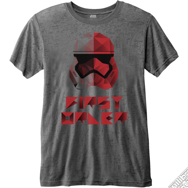 Star Wars - Fashion Episode Viii First Order Geo (Burn Out) (T-Shirt Unisex Tg. L) gioco