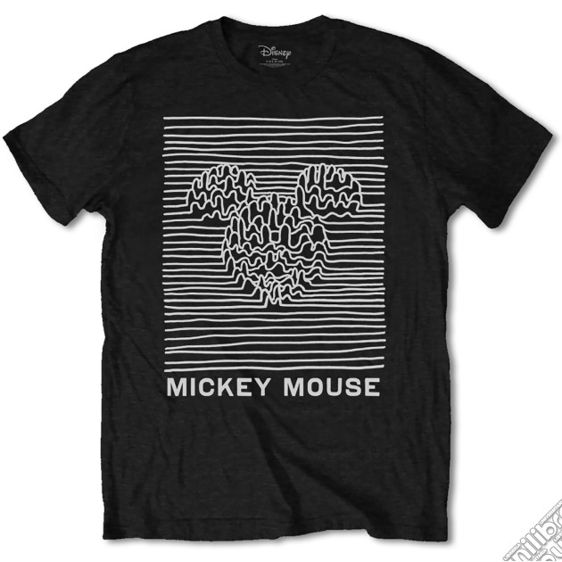 Disney: Mickey Mouse Unknown Pleasures (T-Shirt Unisex Tg. S) gioco
