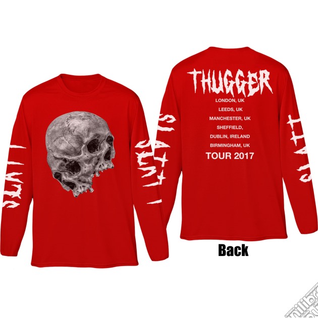 Young Thug - Thugger Skull (Back & Sleeve Print) (Maglia Manica Lunga Unisex Tg. XL) gioco