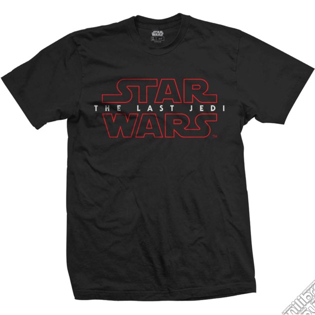 Star Wars - Episode VIII The Last Jedi Logo (T-Shirt Unisex Tg. L) gioco