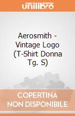 Aerosmith - Vintage Logo (T-Shirt Donna Tg. S) gioco