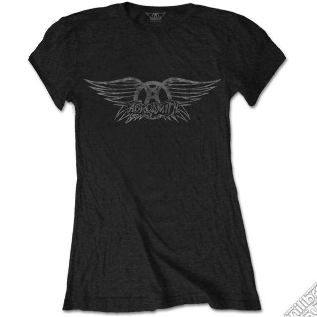 Aerosmith - Vintage Logo (T-Shirt Donna Tg. M) gioco