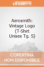 Aerosmith: Vintage Logo (T-Shirt Unisex Tg. S) gioco