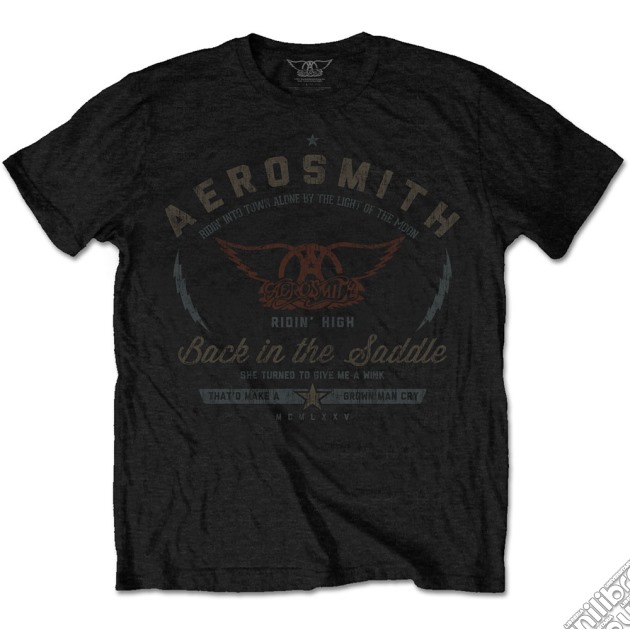 Aerosmith: Back In The Saddle (T-Shirt Unisex Tg. L) gioco
