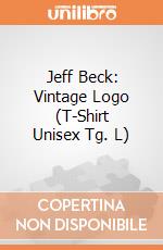 Jeff Beck: Vintage Logo (T-Shirt Unisex Tg. L) gioco