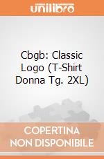 Cbgb: Classic Logo (T-Shirt Donna Tg. 2XL) gioco