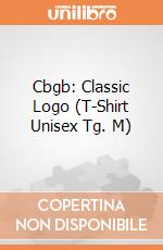 Cbgb: Classic Logo (T-Shirt Unisex Tg. M) gioco