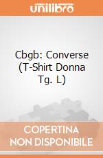 Cbgb: Converse (T-Shirt Donna Tg. L) gioco