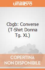 Cbgb: Converse (T-Shirt Donna Tg. XL) gioco