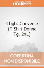 Cbgb: Converse (T-Shirt Donna Tg. 2XL) gioco