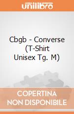 Cbgb - Converse (T-Shirt Unisex Tg. M) gioco