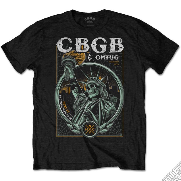 Cbgb - Liberty (T-Shirt Unisex Tg. L) gioco