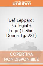 Def Leppard: Collegiate Logo (T-Shirt Donna Tg. 2XL) gioco