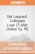 Def Leppard: Collegiate Logo (T-Shirt Unisex Tg. M) gioco