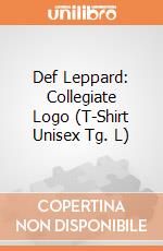 Def Leppard: Collegiate Logo (T-Shirt Unisex Tg. L) gioco