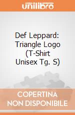 Def Leppard: Triangle Logo (T-Shirt Unisex Tg. S) gioco