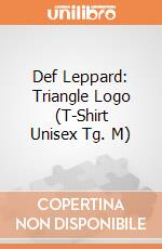 Def Leppard: Triangle Logo (T-Shirt Unisex Tg. M) gioco