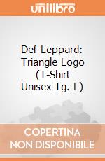Def Leppard: Triangle Logo (T-Shirt Unisex Tg. L) gioco
