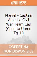 Marvel - Captain America Civil War Team Cap (Canotta Uomo Tg. L) gioco