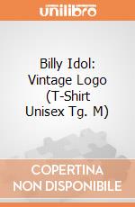 Billy Idol: Vintage Logo (T-Shirt Unisex Tg. M) gioco