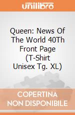 Queen: News Of The World 40Th Front Page (T-Shirt Unisex Tg. XL) gioco