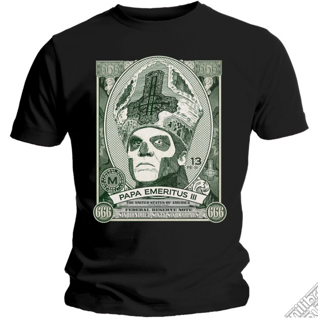 Ghost: Papa Cash (T-Shirt Unisex Tg. L) gioco