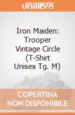 Iron Maiden: Trooper Vintage Circle (T-Shirt Unisex Tg. M) gioco
