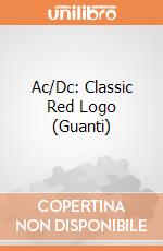 Ac/Dc: Classic Red Logo (Guanti) gioco