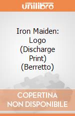 Iron Maiden: Logo (Discharge Print) (Berretto) gioco