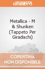 Metallica - M & Shuriken (Tappeto Per Giradischi) gioco di Rock Off