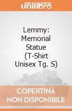 Lemmy: Memorial Statue (T-Shirt Unisex Tg. S) gioco