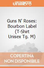 Guns N' Roses: Bourbon Label (T-Shirt Unisex Tg. M) gioco