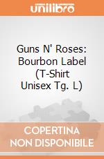 Guns N' Roses: Bourbon Label (T-Shirt Unisex Tg. L) gioco