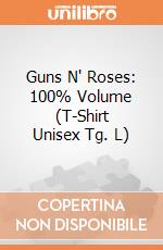 Guns N' Roses: 100% Volume (T-Shirt Unisex Tg. L) gioco