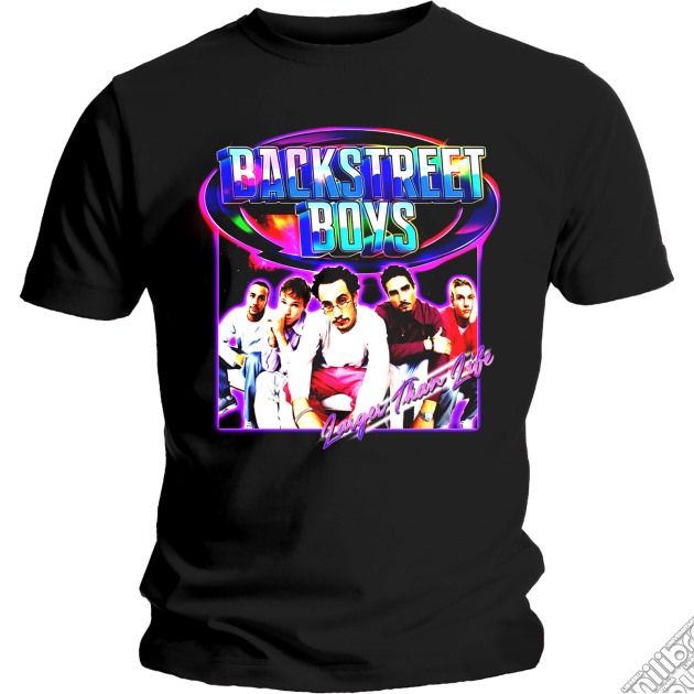 Backstreet Boys - Larger Than Life (T-Shirt Unisex Tg. S) gioco