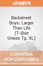 Backstreet Boys: Larger Than Life (T-Shirt Unisex Tg. XL) gioco