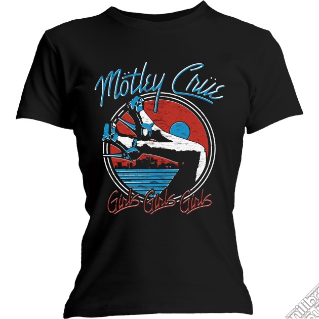 Motley Crue: Heels V.3. (T-Shirt Donna Tg. L) gioco