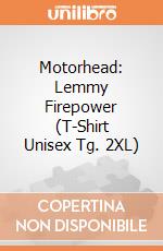 Motorhead: Lemmy Firepower (T-Shirt Unisex Tg. 2XL) gioco