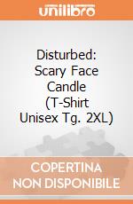 Disturbed: Scary Face Candle (T-Shirt Unisex Tg. 2XL) gioco